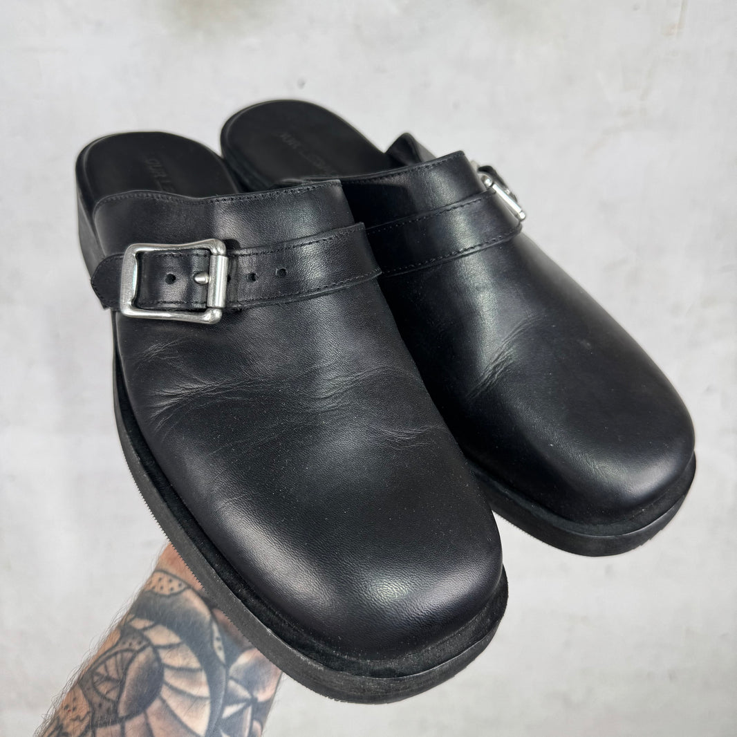 Our Legacy Black Camion Mules