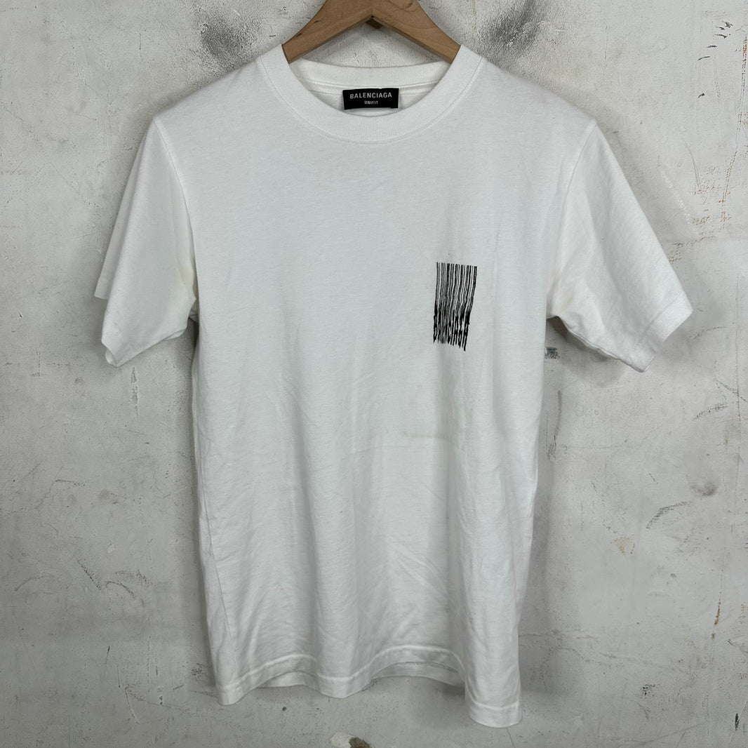 Balenciaga Barcode Logo T-Shirt