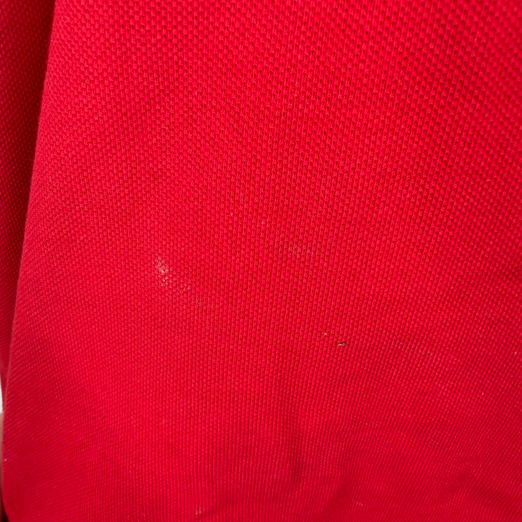 Moncler Red Polo Shirt