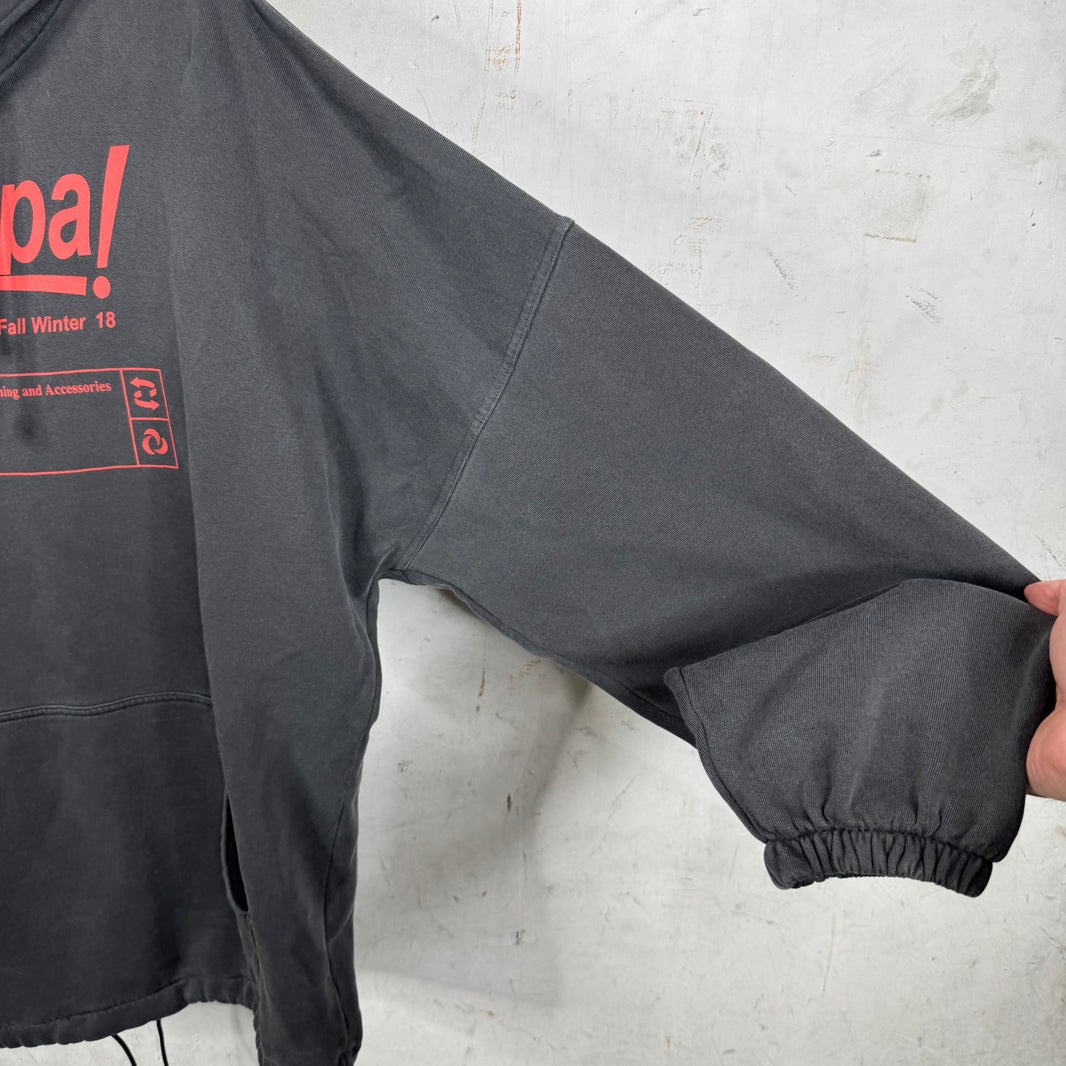 Balenciaga Faded Europa Hoodie