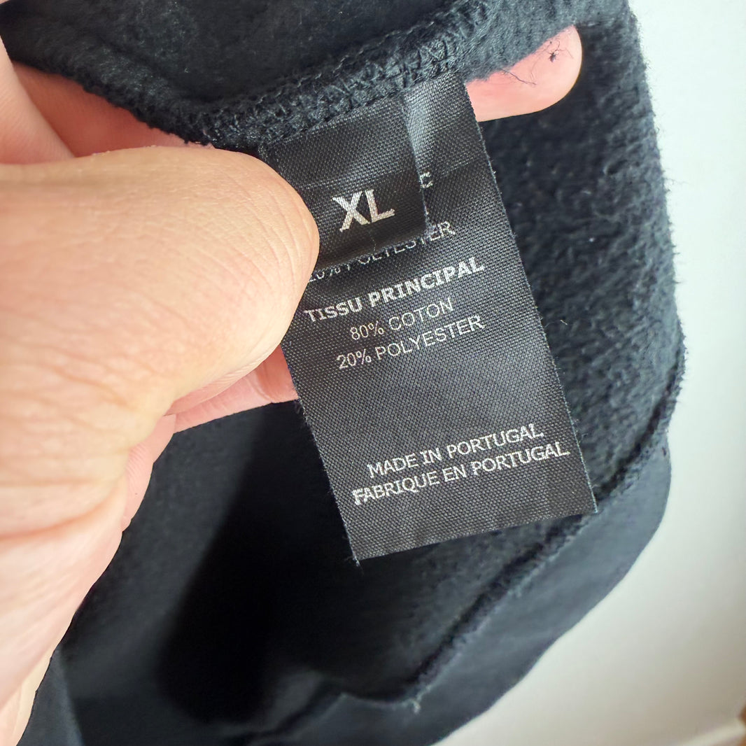 Vetements Black Logo Hoodie