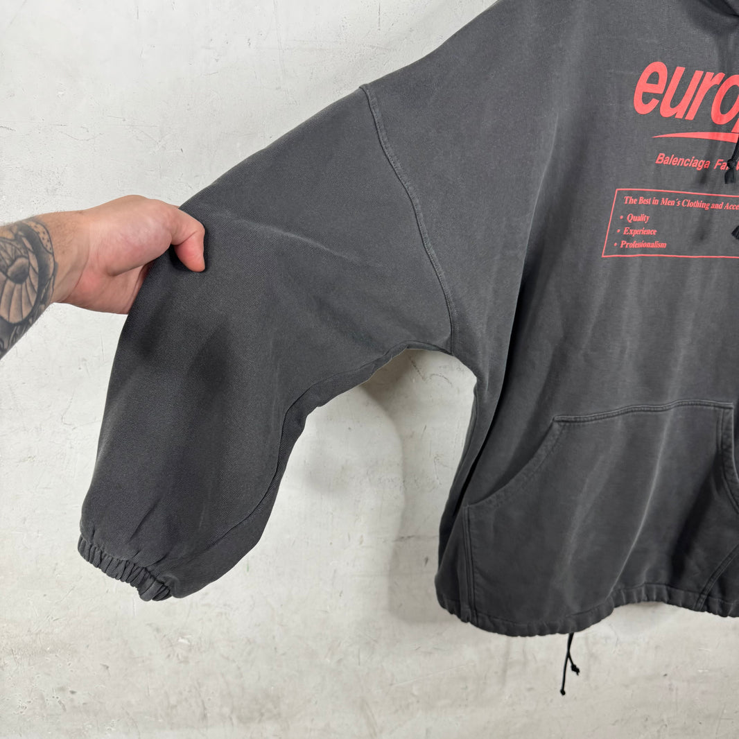 Balenciaga Faded Europa Hoodie