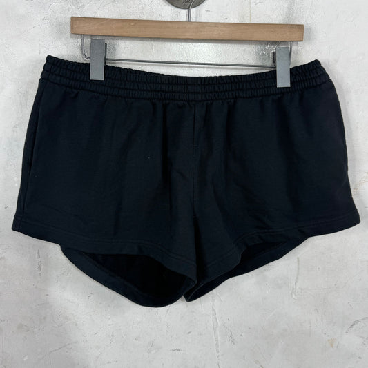 Balenciaga Black Short Sweatshorts