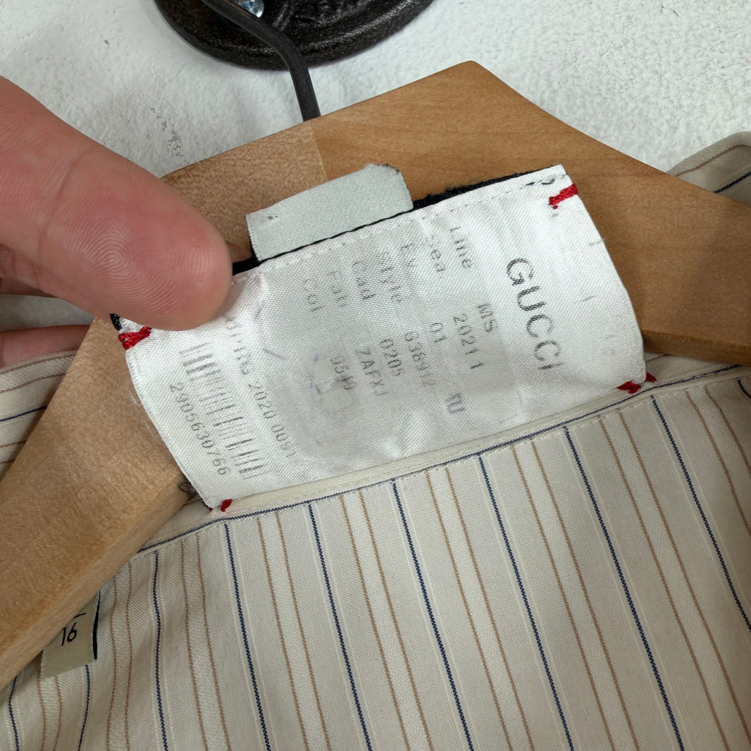 Gucci Sample Striped Shirt