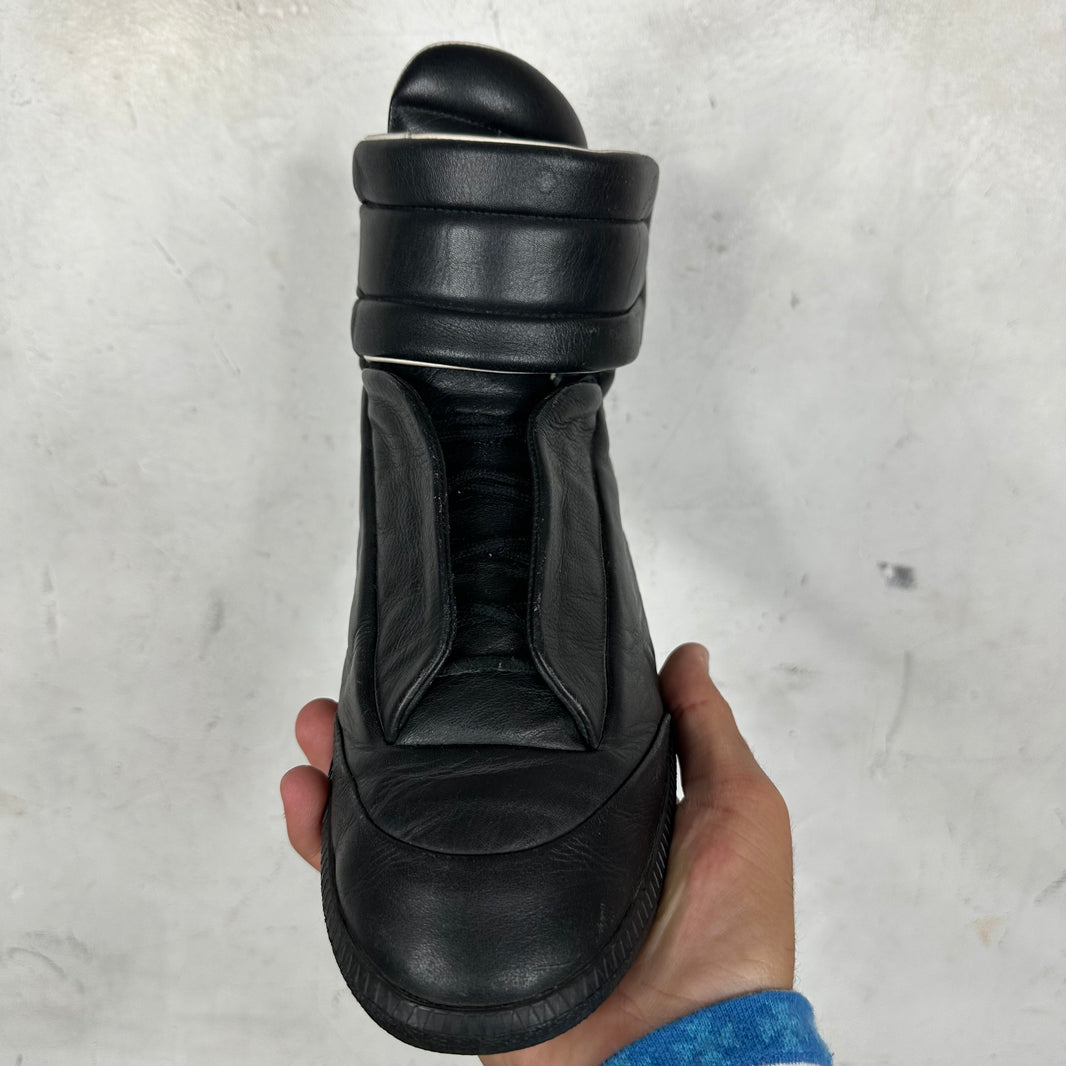 Margiela Black Leather Future Highs