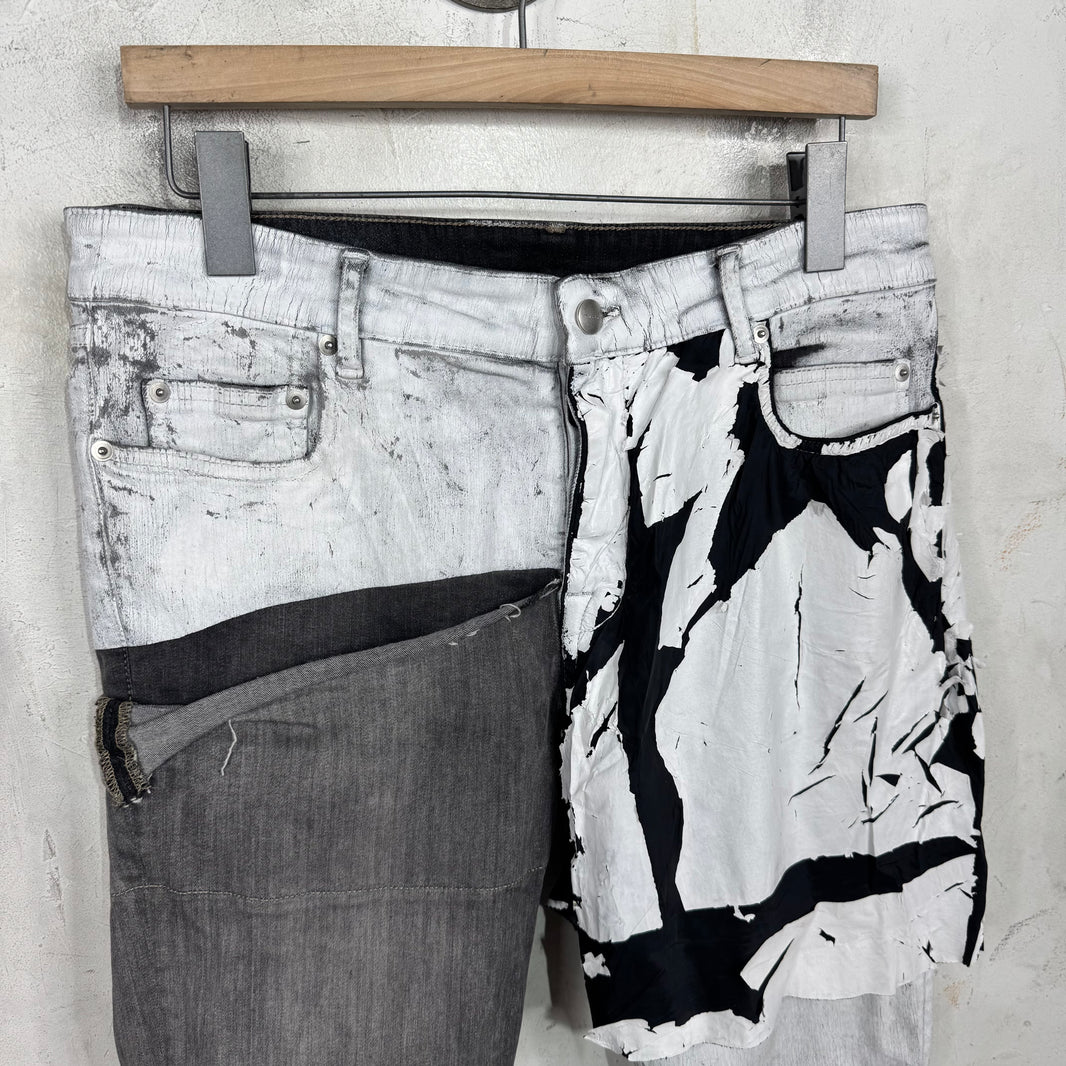 Rick Owens Sample Tyrone Collage Jeans