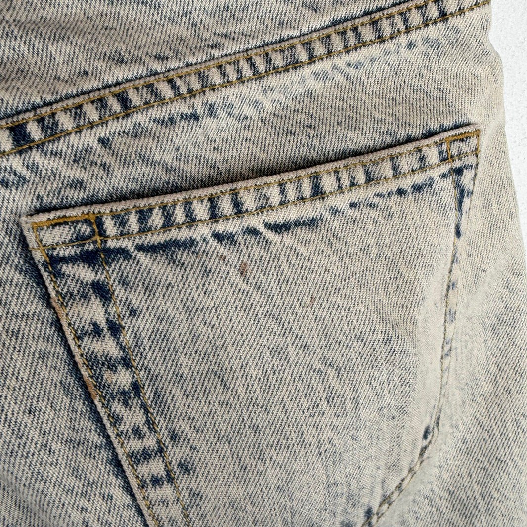 Balenciaga Acid Wash Straight Jeans