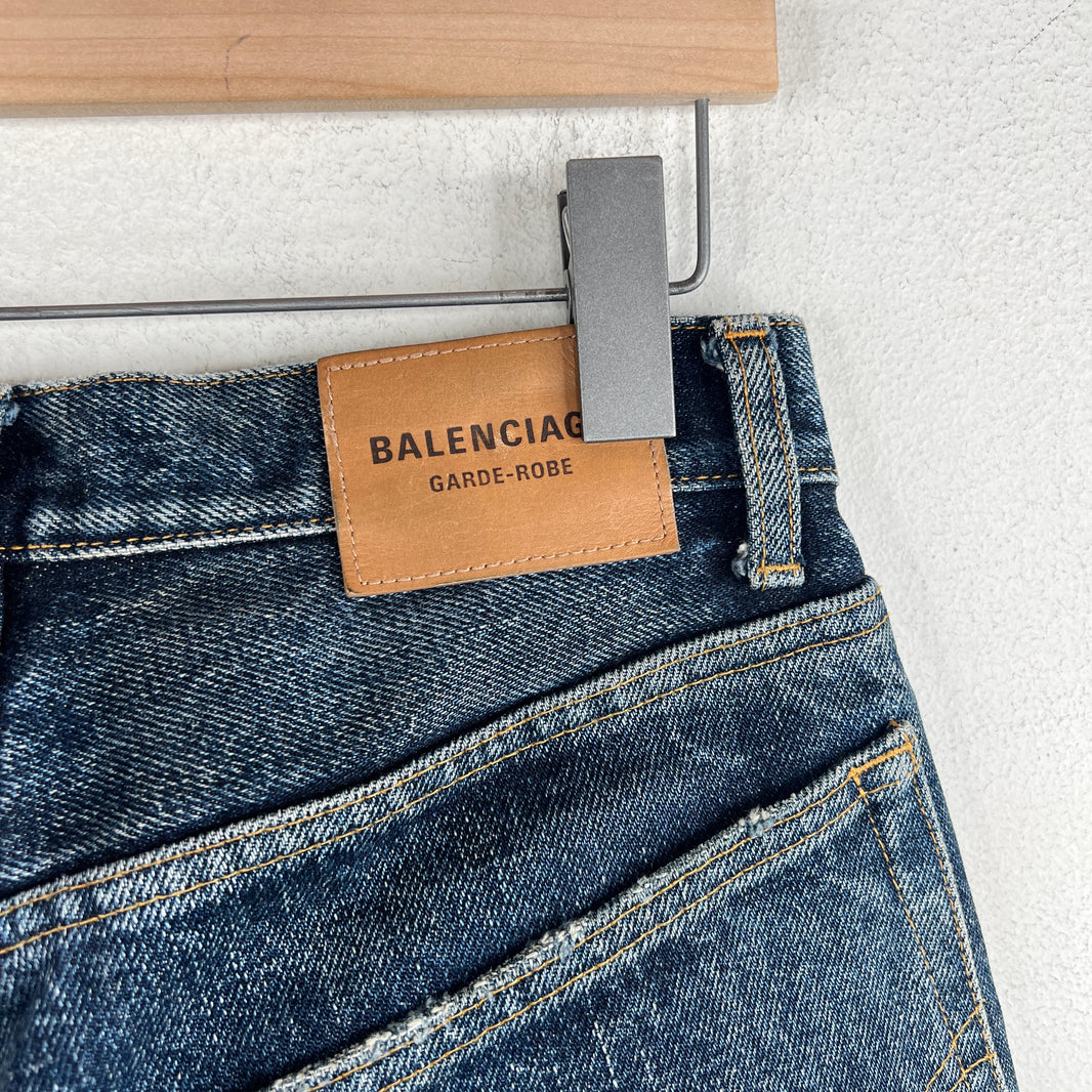 Balenciaga Garde Robe Heavy Denim Jeans