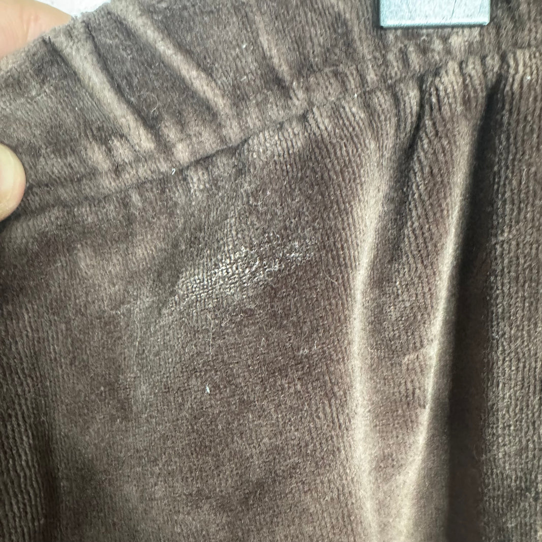 Palace Brown Velour Track Pants