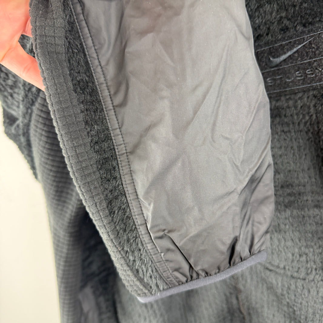 Stussy Nike Nylon/Fleece Zip Up Jacket