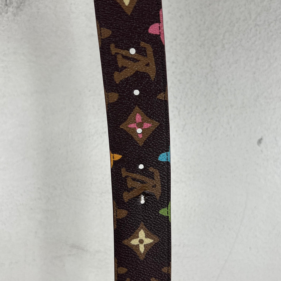Louis Vuitton Craggy Monogram Brown Reversible Belt