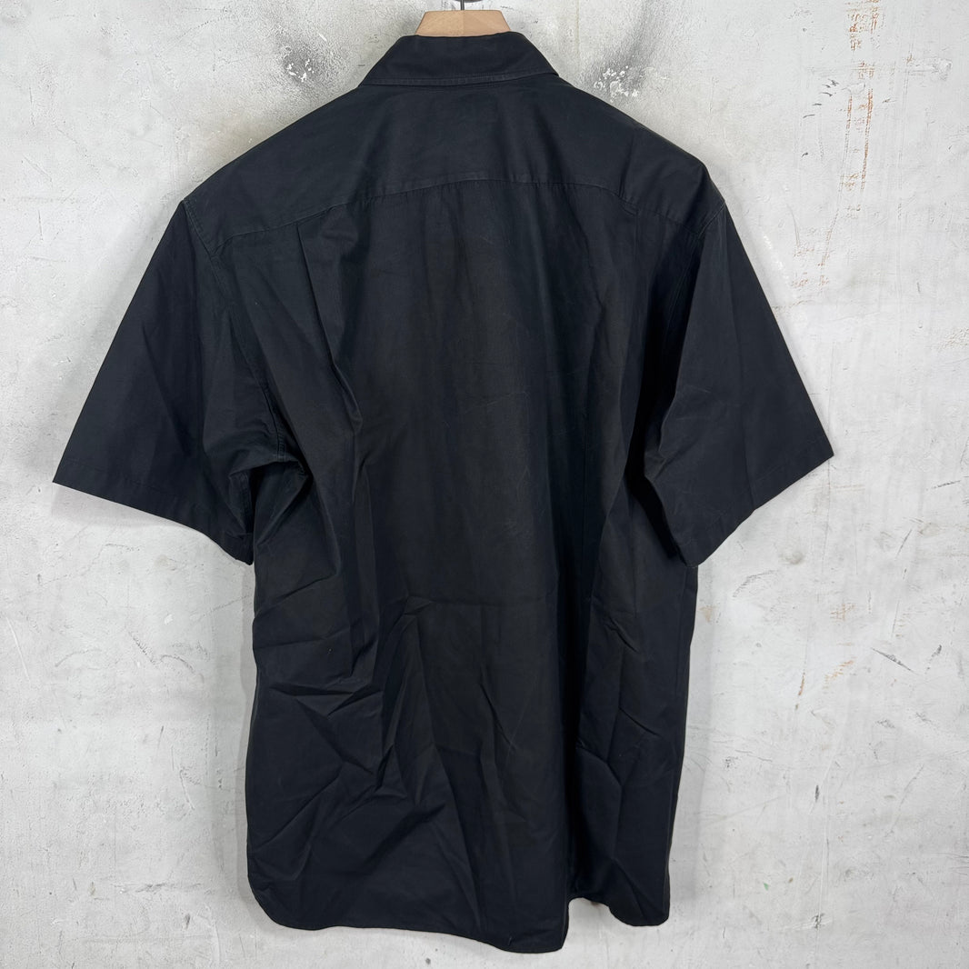Balenciaga Rubber Collar Logo Shirt