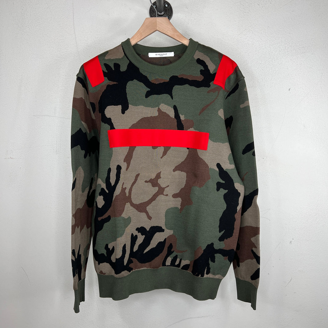 Givenchy Camo Tape Sweater