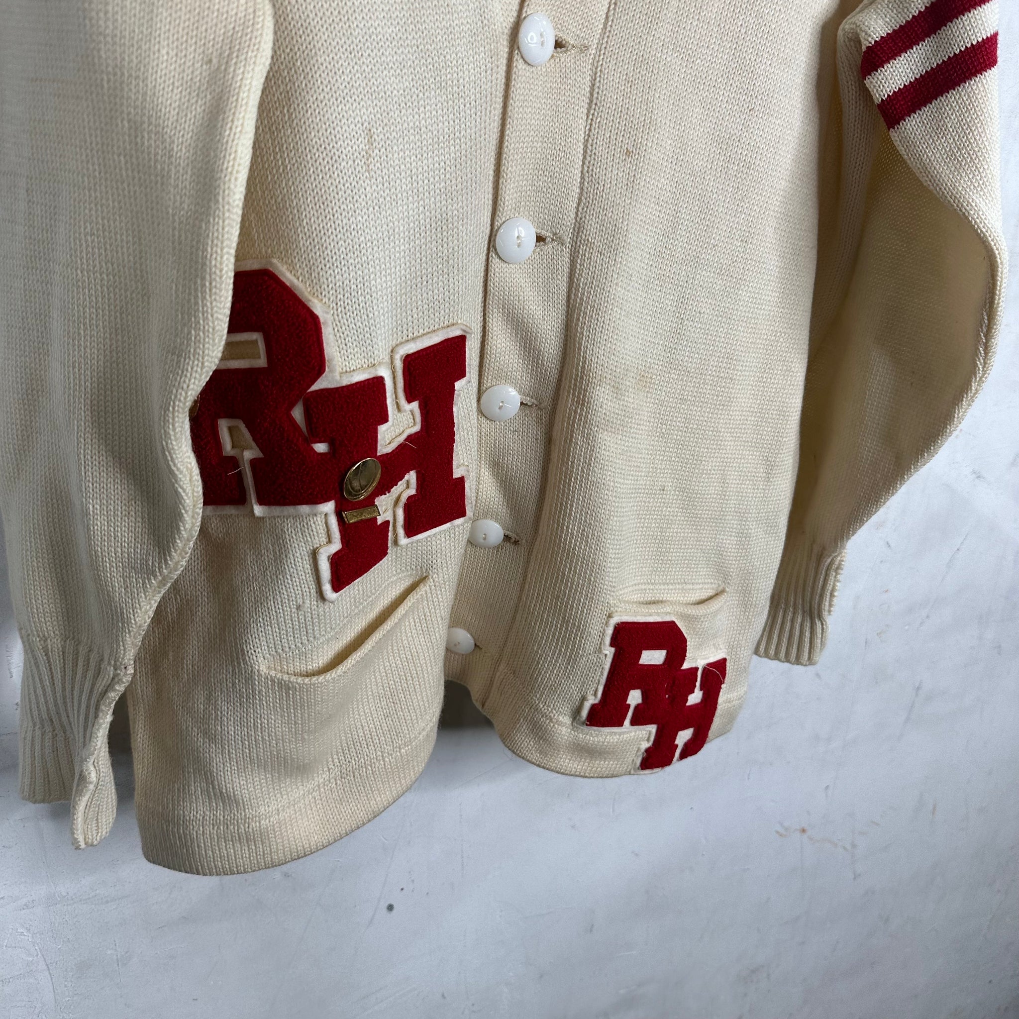 Vintage Dehen Varsity Cardigan
