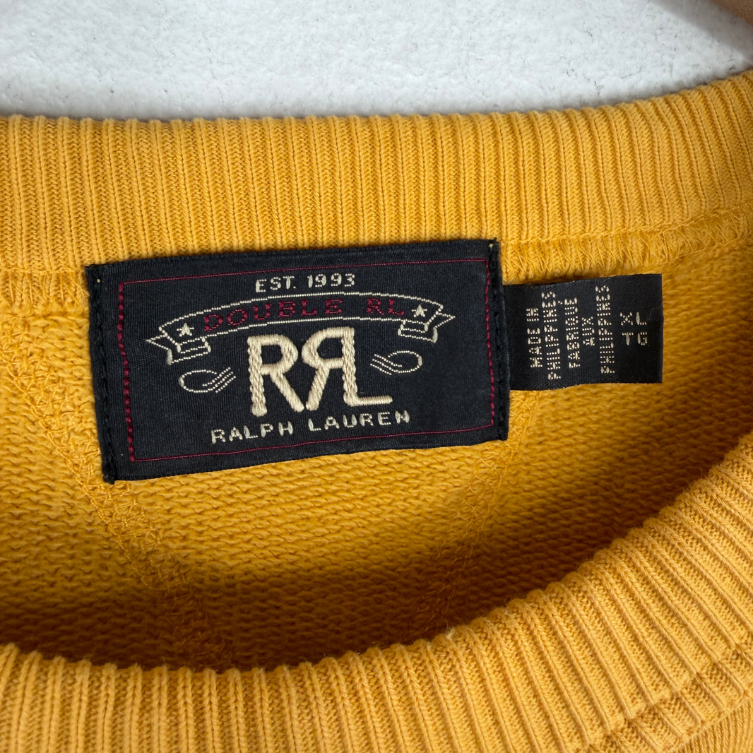 RRL & Company Yellow Sweatshirt