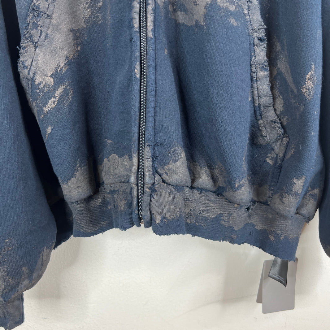 Balenciaga Mud Polo Zip Hoodie