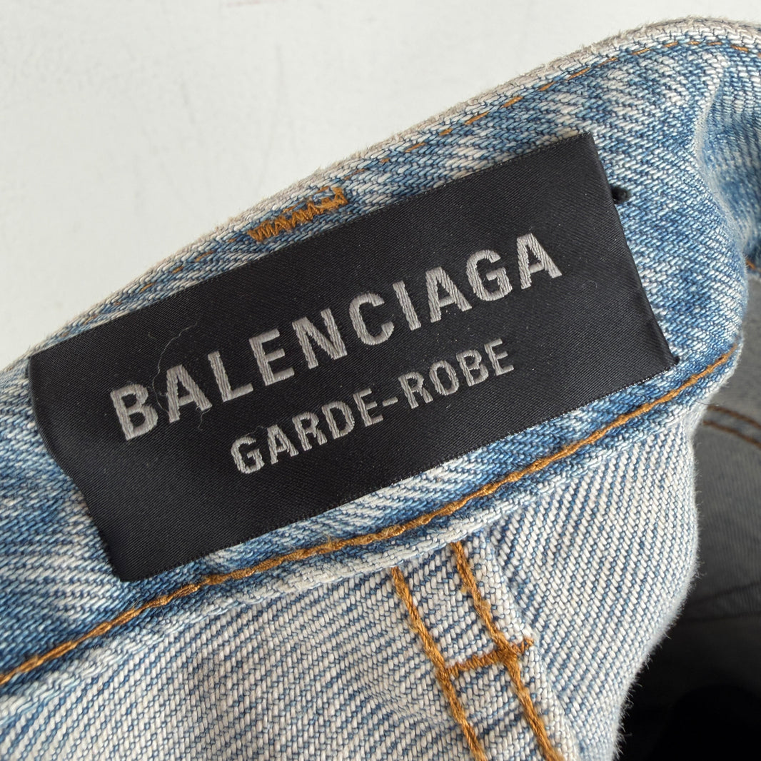 Balenciaga Altered Garde-Robe Flared Jeans