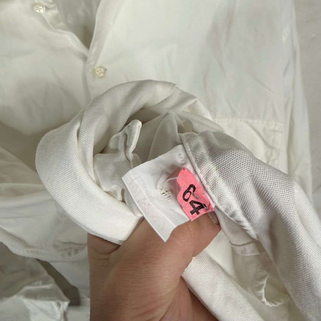 Ys For Men White Button Up Shirt