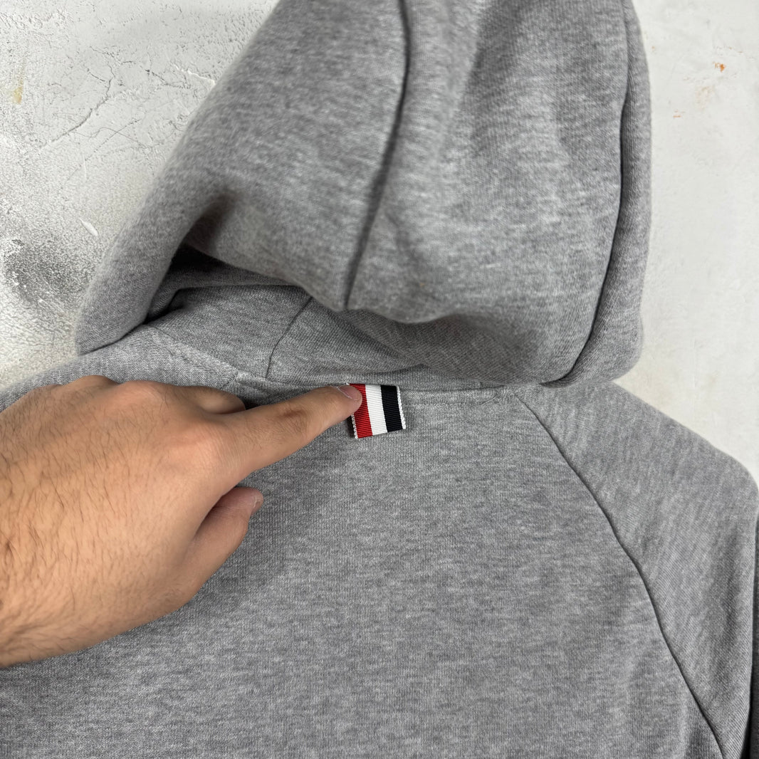 Thom Browne x Colette Striped Zip Hoodie