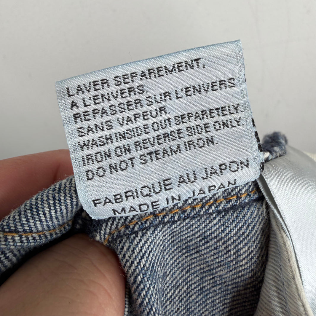 Dior Shawn Stussy Selvedge Slim Jeans