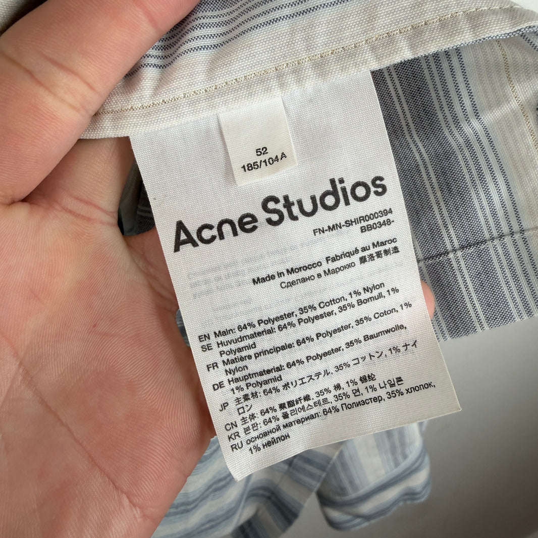 Acne Studios Striped Button Up Shirt