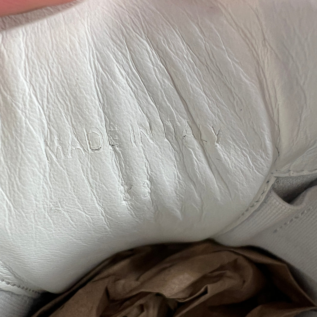 Margiela Blue Patent Leather Replica Sneakers