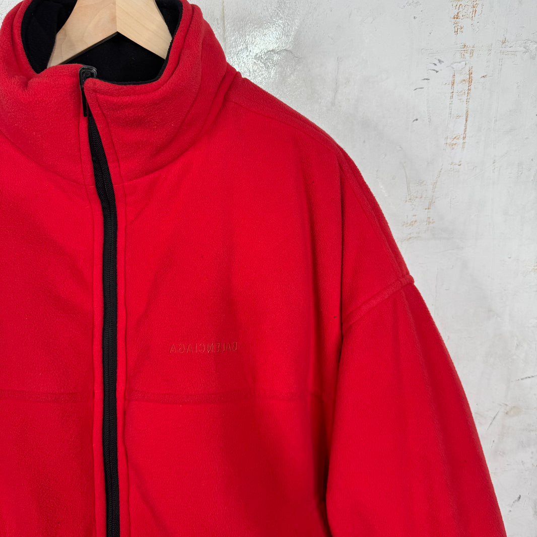 Balenciaga Reversible Puffer Fleece Jacket