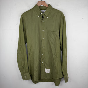 Thom Browne Green Button Up Shirt