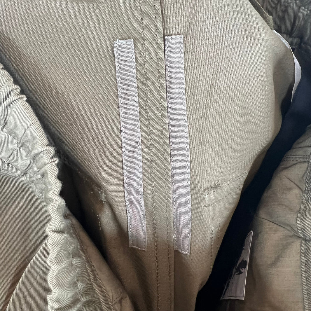 DRKSHDW Olive Double Bela Cargo Pants