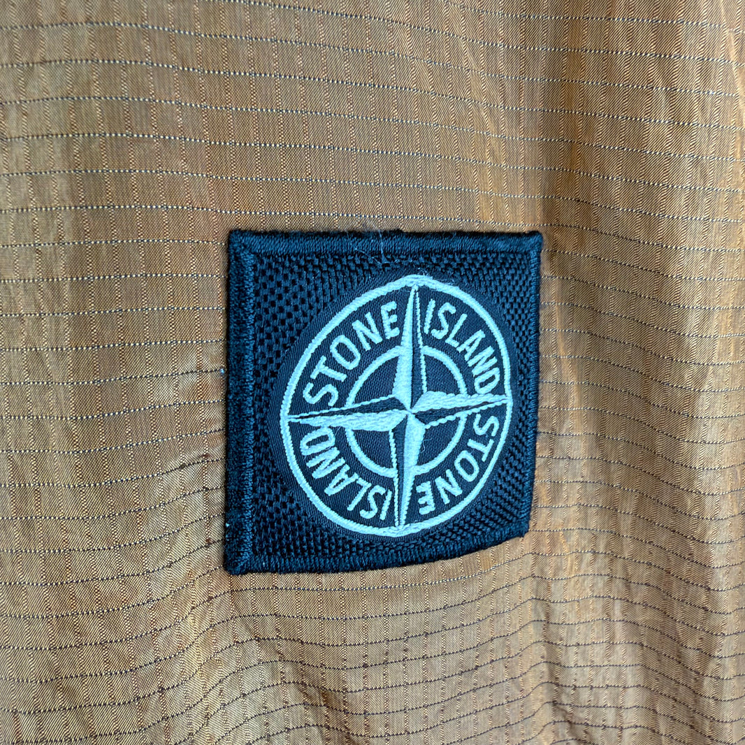 Stone Island Orange Hooded Jacket