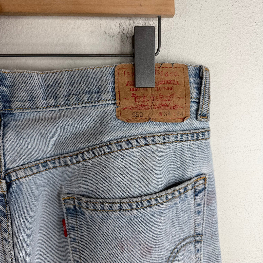 Vintage Smoked Levi's 550 Jeans