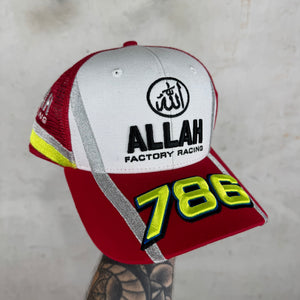 786 Racing Trucker Hat (Red)