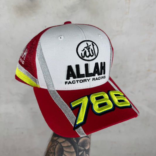 786 Racing Trucker Hat (Red)
