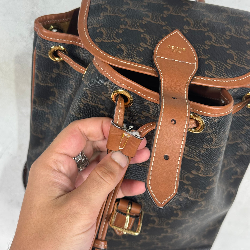 Celine Triumph Folco Backpack