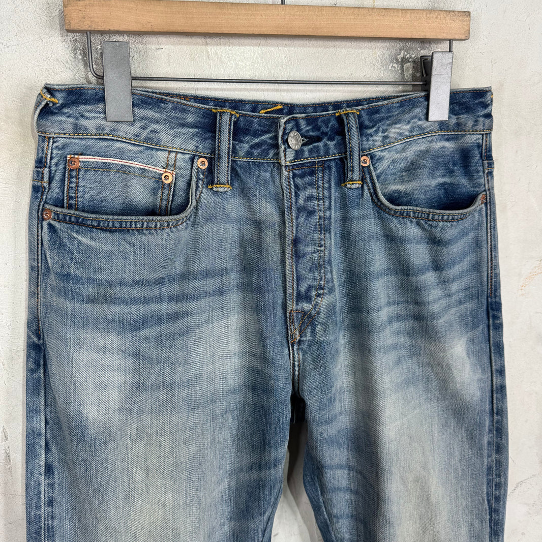 Evisu White Seagull Jeans