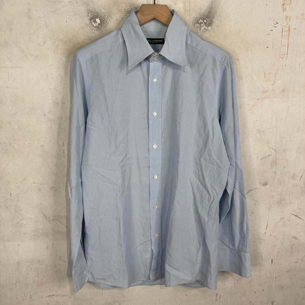 Dolce Gabbana Blue L/S Shirt