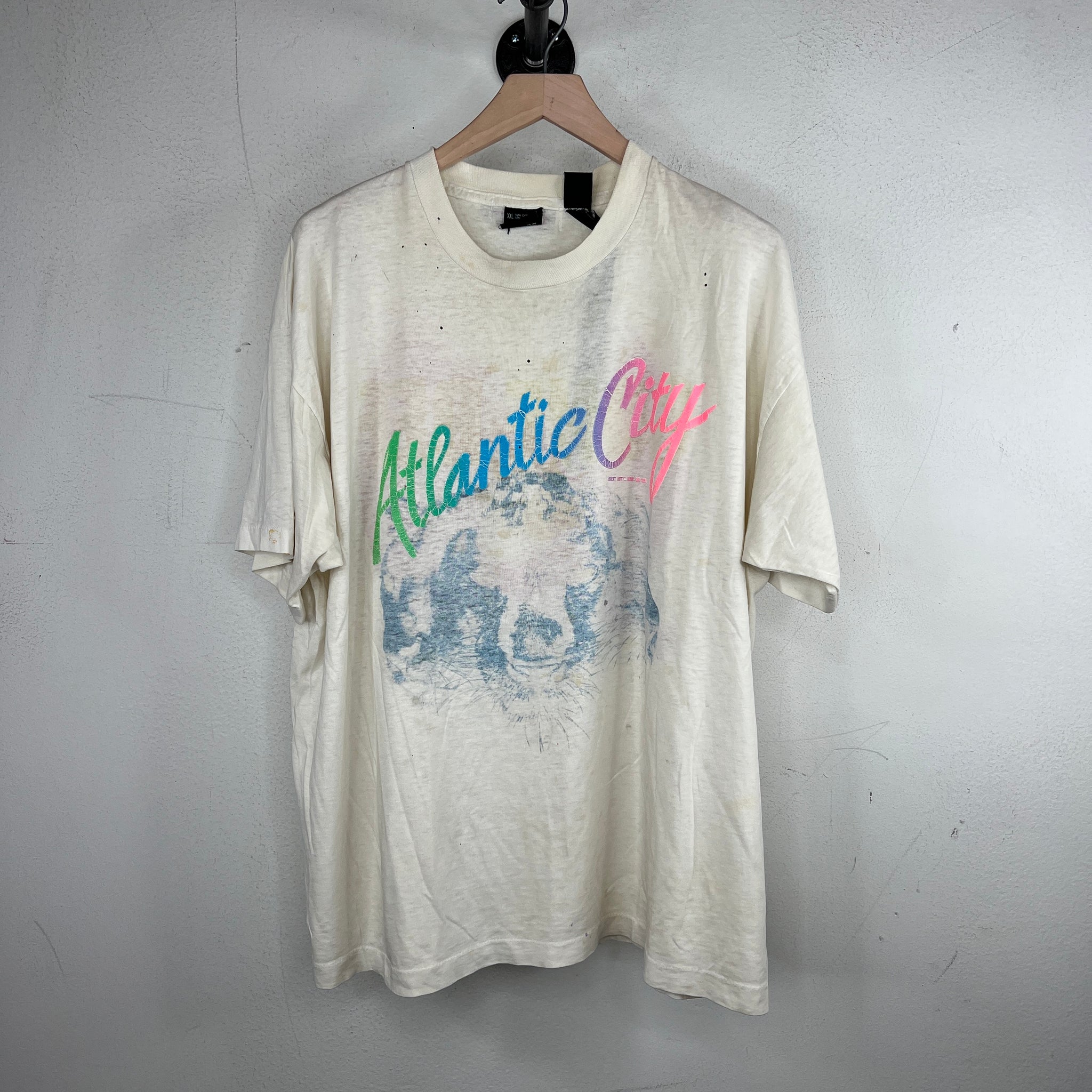 Bstroy Vintage Upcycled Atlantic City T-Shirt