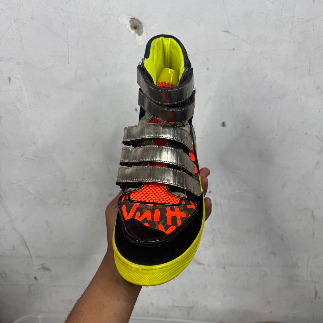 Louis Vuitton Stephen Sprouse Strapped Sneakers
