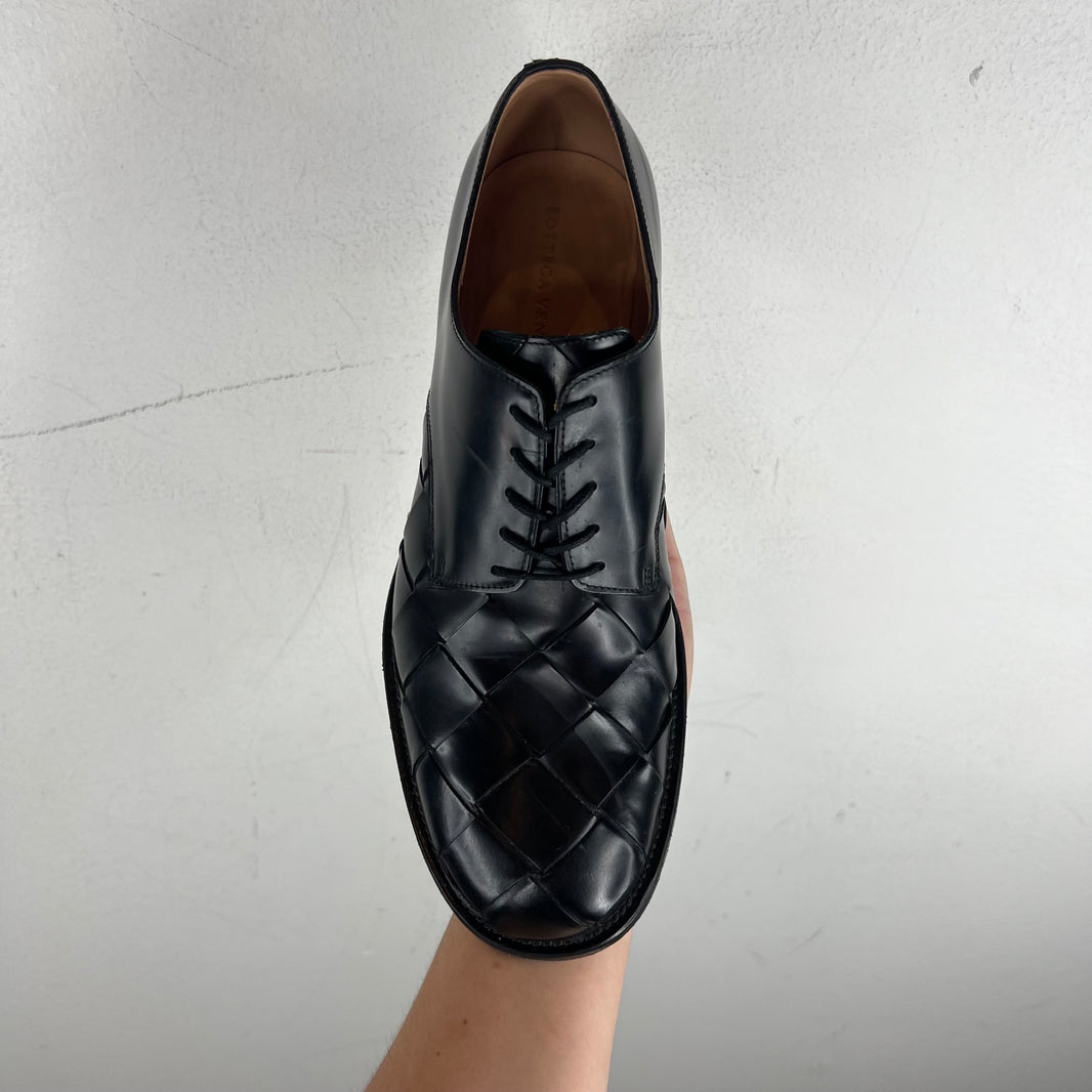Bottega Veneta Intrecciato Toe Derbies