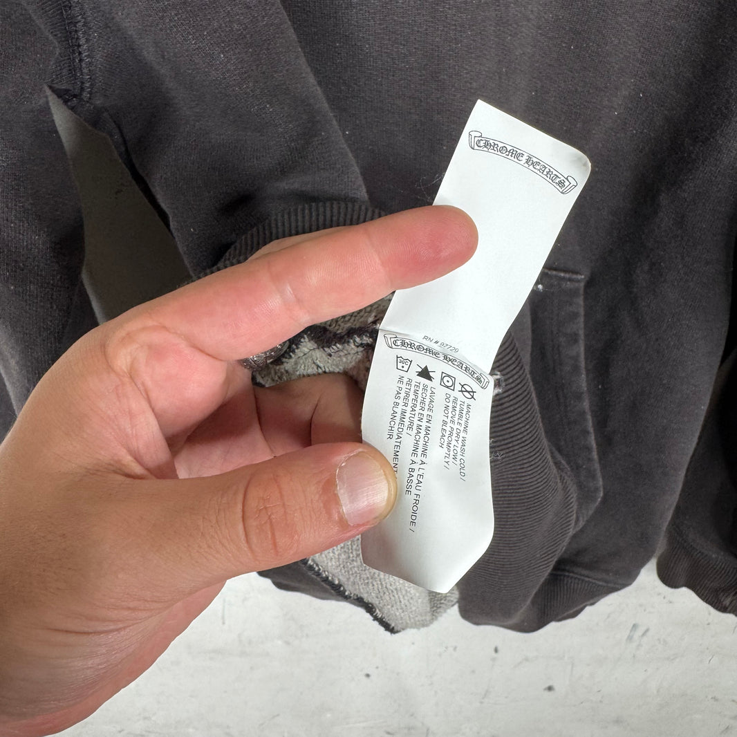 Chrome Hearts Y-Not Quarter Zip Sweatshirt