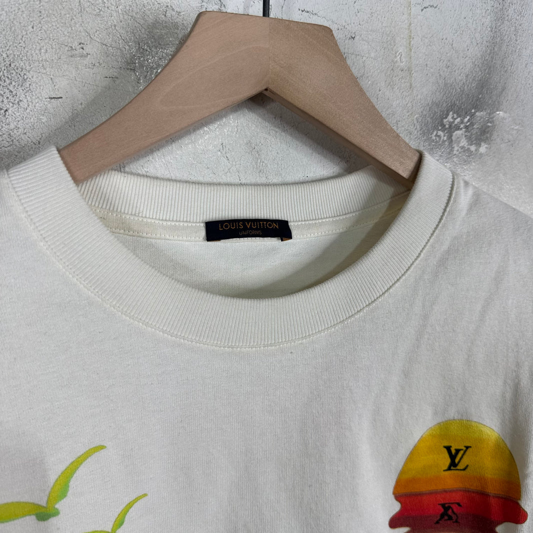 Louis Vuitton Sunset Logo T-Shirt