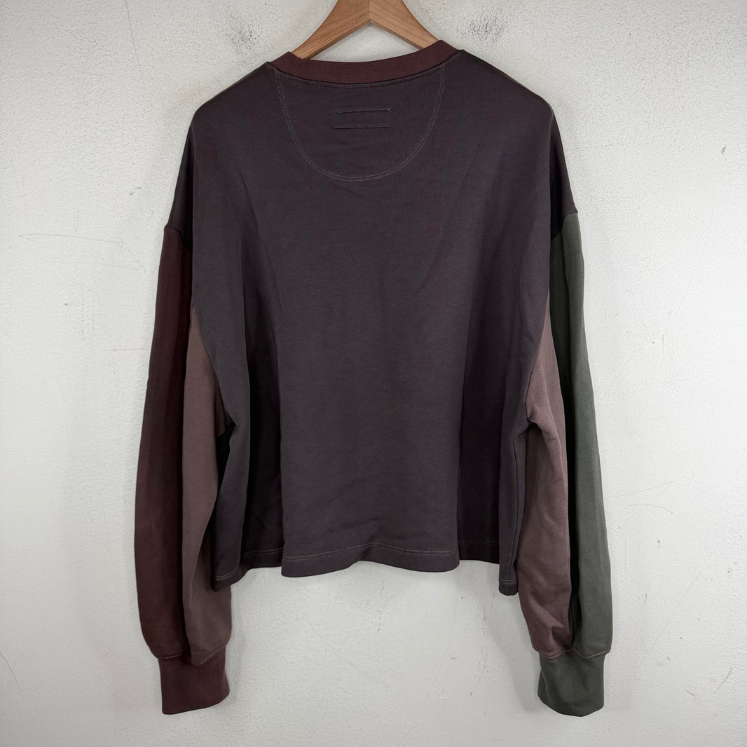 Eckhaus Latta Colorblock Sleeve Crewneck