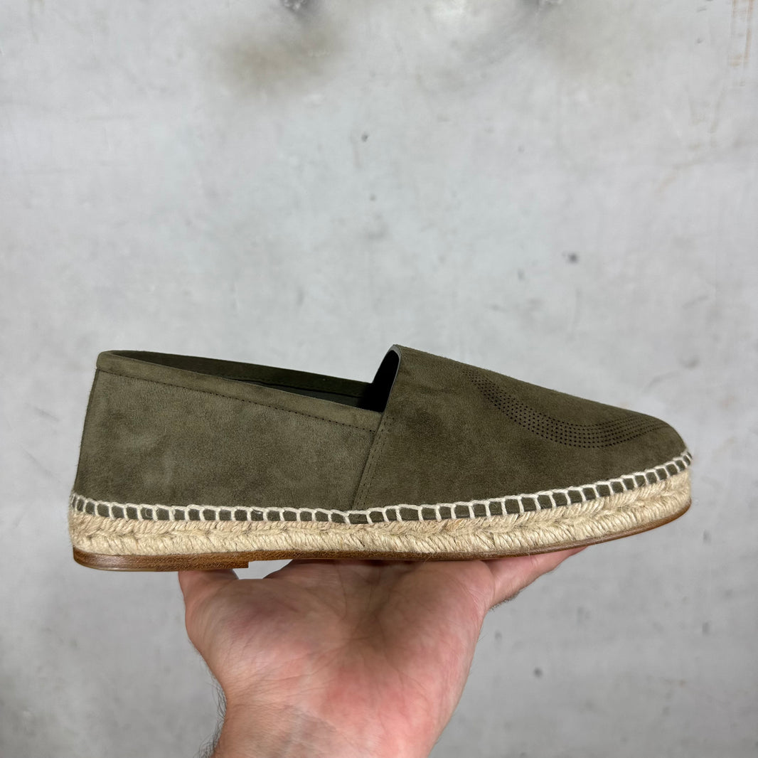 Hermes Espadrilles Hom Izar Olive