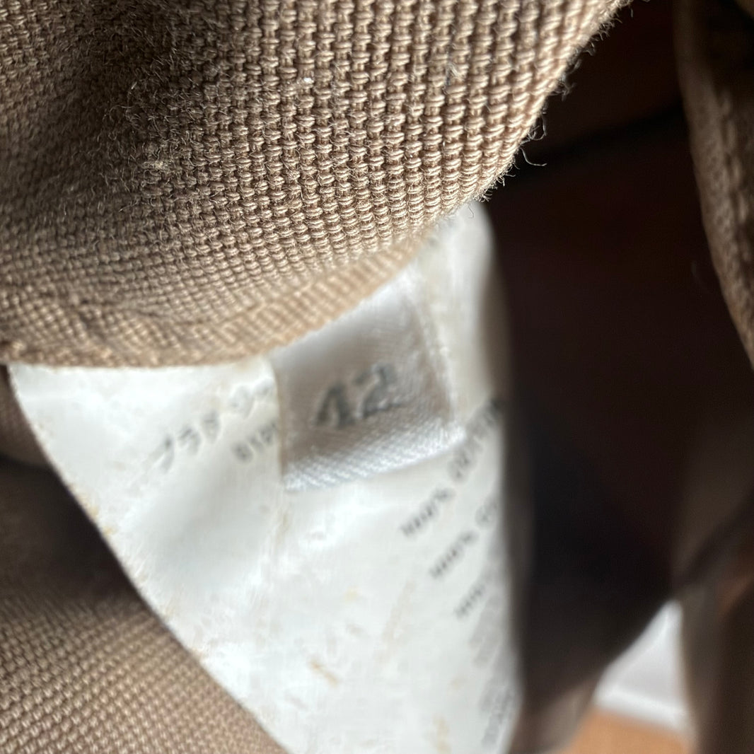 Prada Tan Cotton Blazer