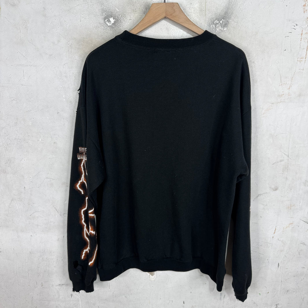 Vintage Harley Lightning Crewneck