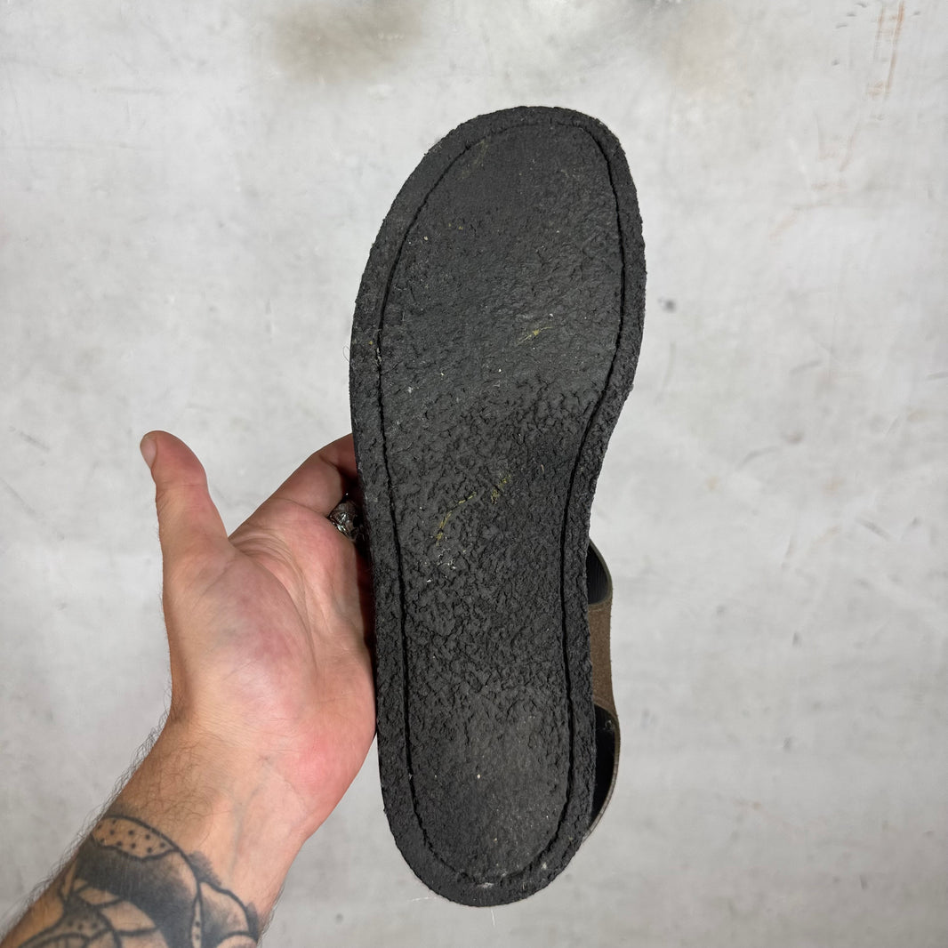The Row Fisherman Suede Sandals