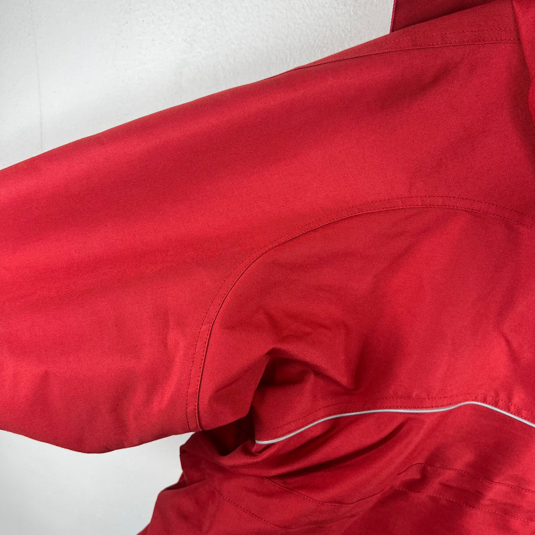 Balenciaga Red Swing Parka Jacket