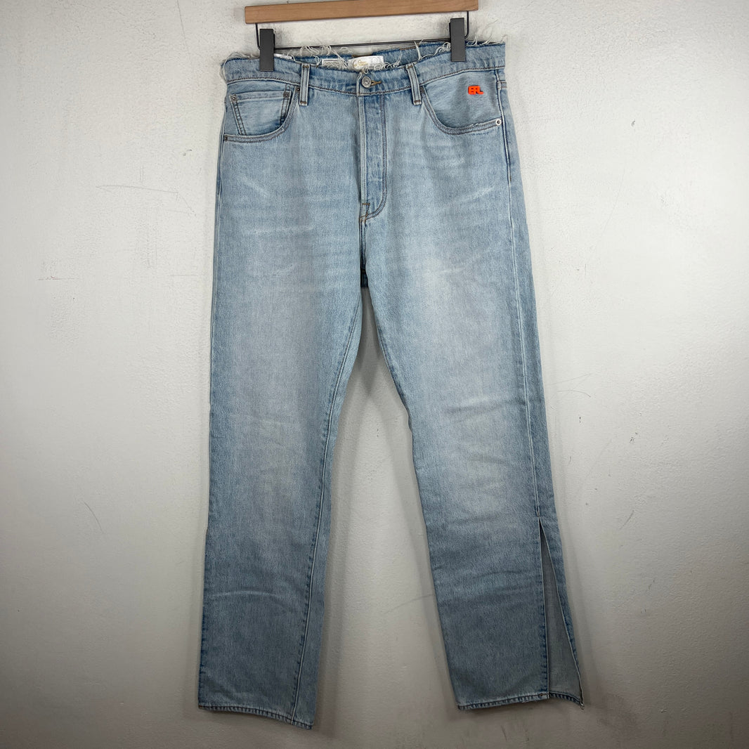 ERL Levi's Ripped Flare Jeans