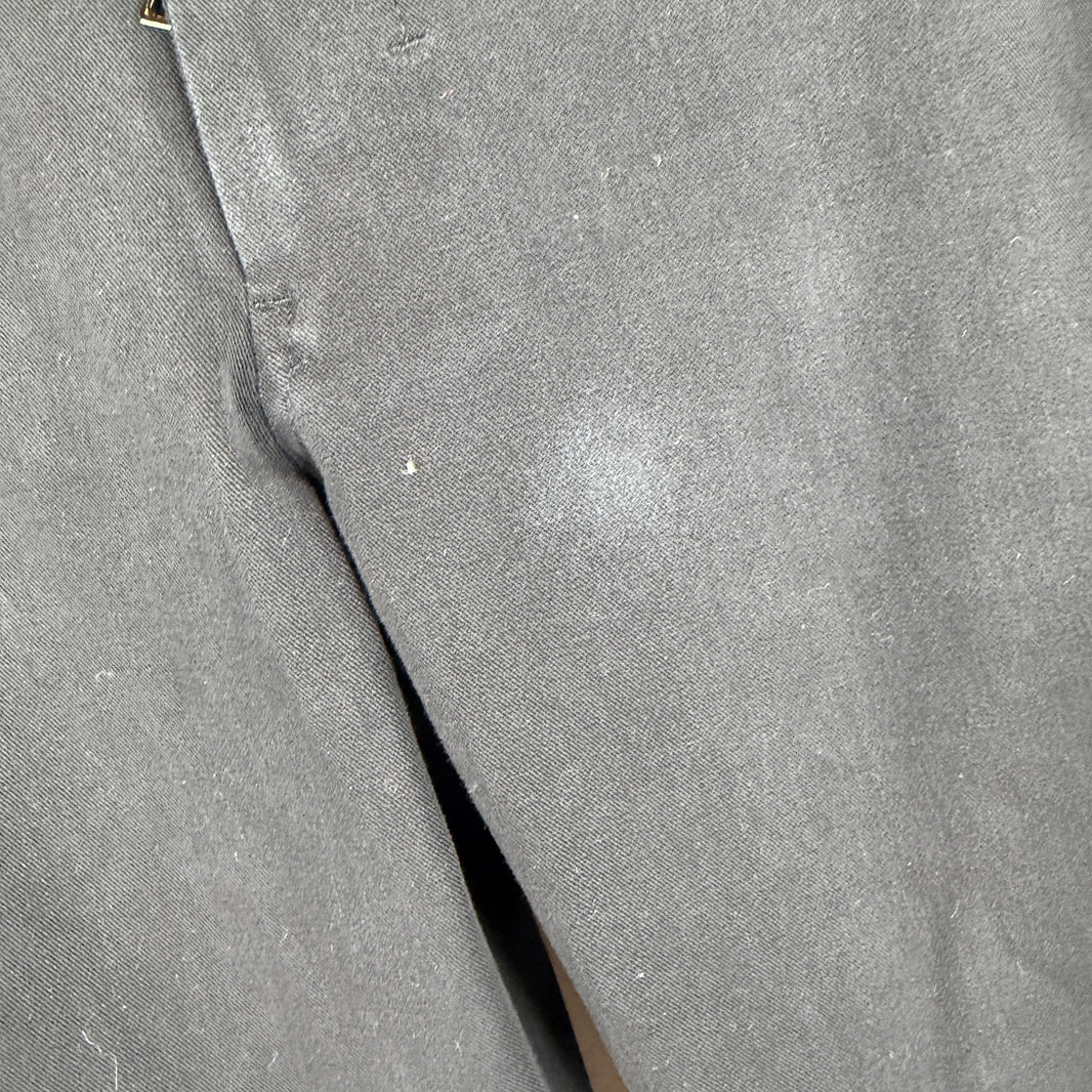 Prada Vintage Black Cotton Trousers