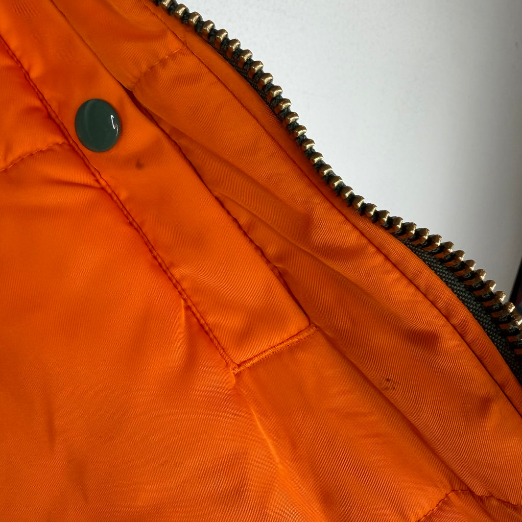 Supreme Denim Sleeve MA-1 Jacket